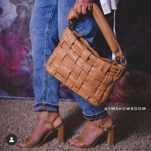 MANGO Braided style bag
